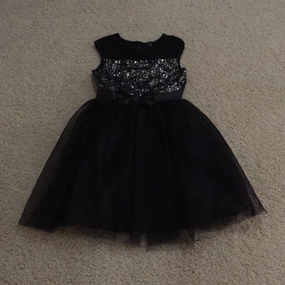 A nice formal black dress